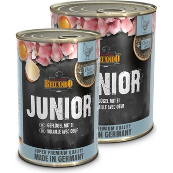 Belcando Junior Hydina s vajcom 400 g