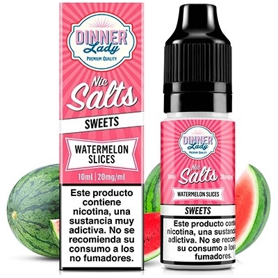 Dinner Lady Watermelon Slices 10ml 20 mg