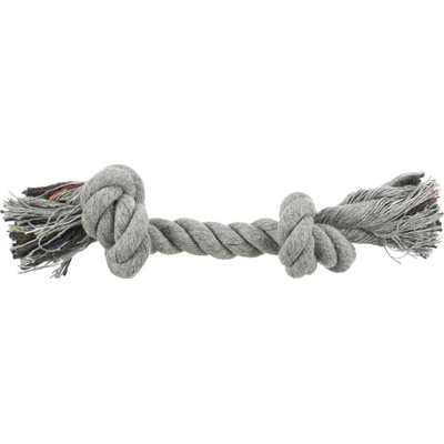Trixie povrazová činka Bunt 26 cm s dvoma uzlami 125 g