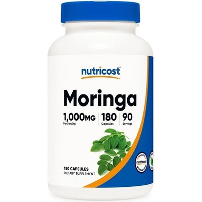 Nutricost Moringa, 1000 mg, 180 капсули, Nutricost (67171 (327101) NC)