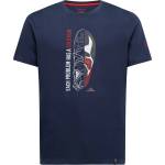 La Sportiva Мъжка тениска La Sportiva Solution T-shirt - Night Sky / Mountain Red (216-3675-0711)