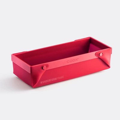 coox Сгъваема форма за печене (тава) COOX WUNDERFORM S в червен цвят - 19, 7 х 7, 8 х h6, 5 см (COOX 1110-302)