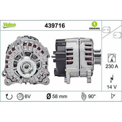 generátor VALEO 439716