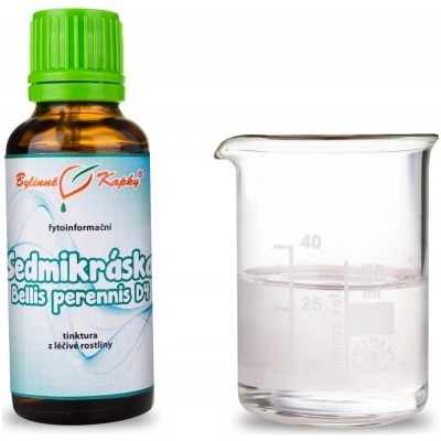 Bylinné kapky Sedmikráska Bellis perennis kapky tinktura D4 30 ml
