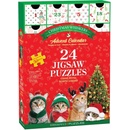 EUROGRAPHICS Puzzle Adventní kalendář: Vánoční vousky 24x50 dílků