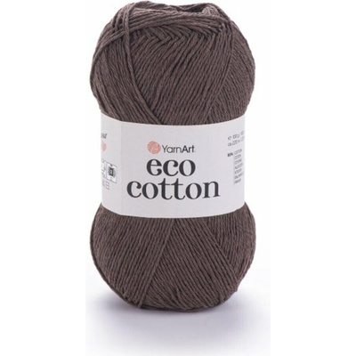 Yarn Art příze Eco Cotton_777 tmavě hnědá