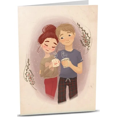 iGreet Картичка iGreet - Влюбена двойка (M002)