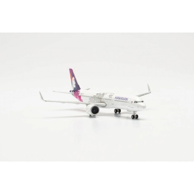 Herpa A321-271N Hawaiian Airlines 2010s Colors. Named Uhiuhi 1:500