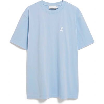 Armedangels Мъжка тениска ARMEDANGELS Maarkos GMT Dye Bike T-shirt - Wedgewood Washed (216-8459-0112)