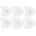Dunlop 444R 0.53 Gauged Nylon Fins 6 Перце за китара (444R53-6PACK-SET)
