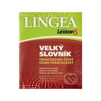 Velký slovník francouzsko-český, česko-francouzský - Lingea