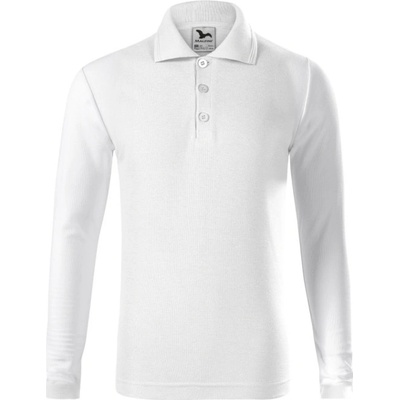 Malfini polokošile Pique Polo LS MAL-2410007 bílá