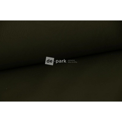 de-park Oděvní koženka - pružná - khaki