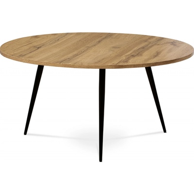 Autronic AF-3004 OAK MDF divoký dub, kov černý lak – Zboží Mobilmania