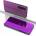 HQWear Калъф Clear View за Samsung Galaxy S25 Cover с флип - розов (5907769367571)