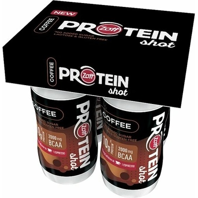 Zott Protein Coffee Shot mléčný nápoj s kávovým extraktem 4 x 100ml