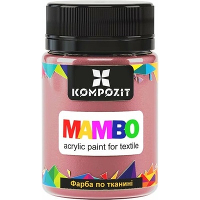 Mambo farba na textil a kožu 50 ml 105 prachovoružová