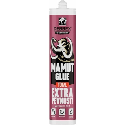 Debbex Lepidlo montážne MAMUT GLUE 290 ml Biela