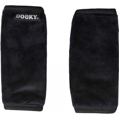 Dooky Chránič pásu Seatbelt Pads Black 2 ks