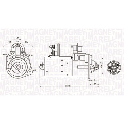 MAGNETI MARELLI STARTER 063720680010