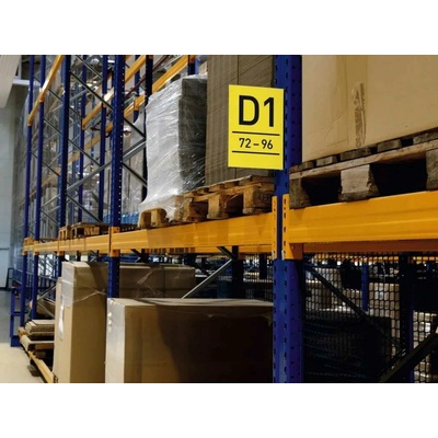 DURABLE Samolepicí informační tabulka - Výstrčka A4, na výšku – kód 185919
