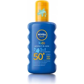 Nivea Sun Kids Protect & Play Детски водоустойчив слънцезащитен спрей SPF50+ 300мл