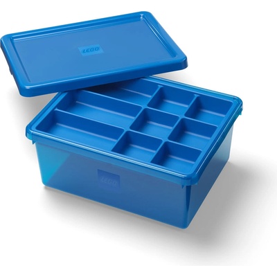LEGO® úložný box s organizérem modrý 41310801 – Zboží Dáma