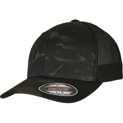 Flexfit Flexfit 6511 Mesh Trucker síťovaná COT556511z2712-multicam bl Multicam černá