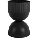 Present Time Метално покритие за кашпа ø 25, 5 cm Tonar - PT LIVING (PT4362BK)