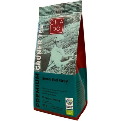 Cha Dô Earl Grey zelený čaj sypaný bio 90 g