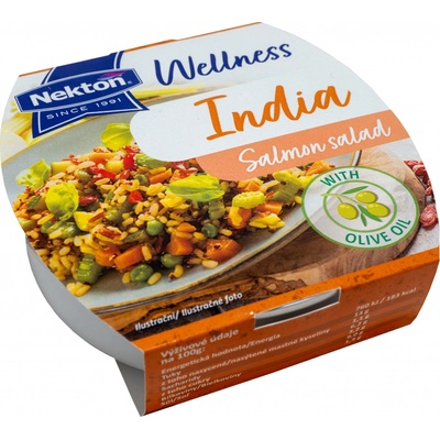 Nektón Lososový šalát Wellness India 160 g