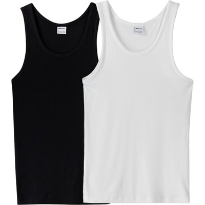 Bershka Тениска черно, бяло, размер S