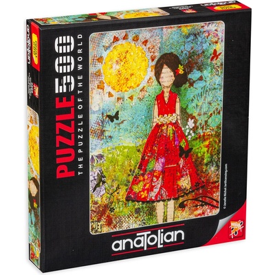 Пъзел Anatolian от 500 части - Слънчево момиче, Жанел Никол (P3599)