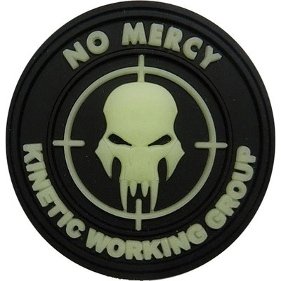 JACKETS TO GO Nášivka NO MERCY - KINETIC GROUP plast GLOW