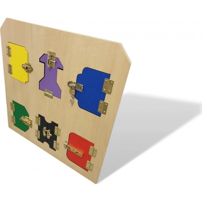 Montessori deska se zámky – Zboží Dáma