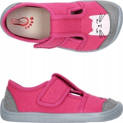 3f freedom for feet detské papuče na suchý zips ružové