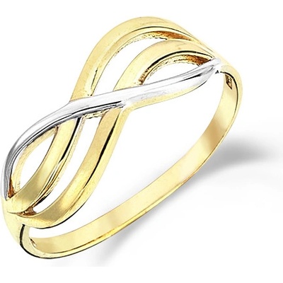 Lillian Vassago Elegantní prsten v kombinovaném zlatě LLV98 GR024YW