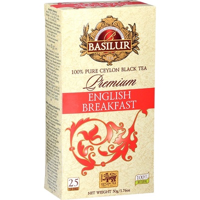 Basilur Premium English Breakfast 25 x 2 g