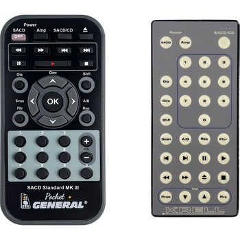 GENERAL KRELL SACD Standard MK III - дистанционно управление дубликат (SACD Standard MK III)