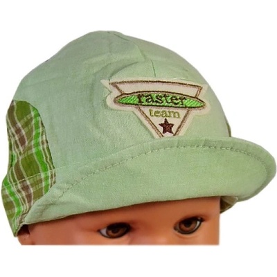 Čiapka károvaná Bumerang Zelená