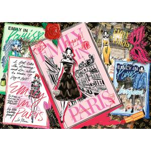 Trefl - Puzzle Emily in Paris: Fashion Magazine - 1 000 piese