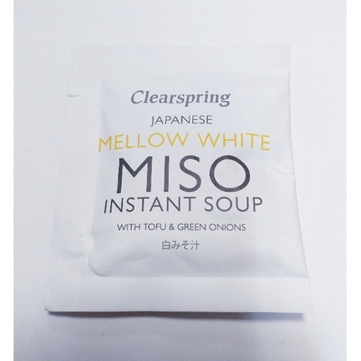 Clearspring Miso instantná polievka s tofu a zelenou cibuľkou 10 g