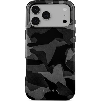 BURGA Night Black Camouflage Tough Magsafe Case For iPhone 17 Pro Max (K-ML_06_IP17PROMAX_TH-MAGSAFE)