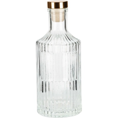 Home Styling Collection Průhledná karafa na vodu s víkem, 250 ml transparentní