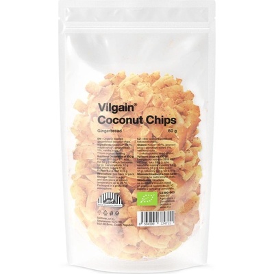 Vilgain Kokosové chipsy BIO perník 60 g