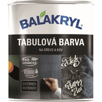 Balakryl Tabulová barva 0,2 kg černá