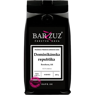 Barzzuz Dominikánska republika Barahona 100% Arabica 200 g