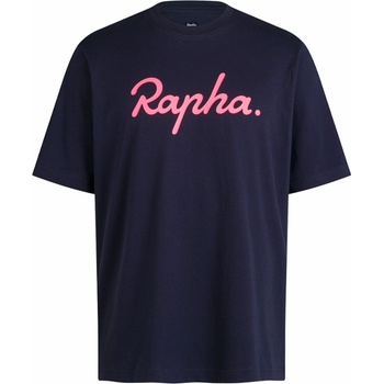 Rapha logo navy visibility pink