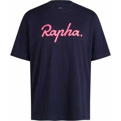 Rapha logo navy visibility pink