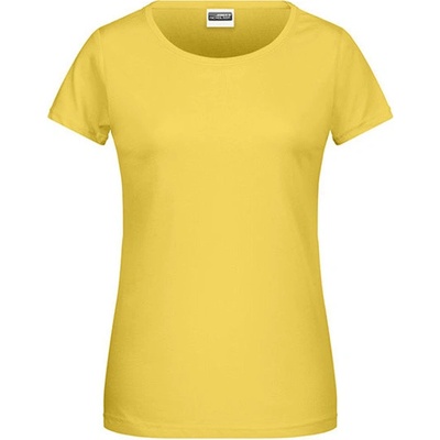 James&Nicholson Dámske tričko JN8007 Yellow
